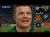 Brian O'Driscoll's RBS Man of the Match Interview - France v Ireland 15th March 2014