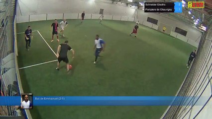 But de Emmanuel  (2-1) - Schneider Electric Vs Pompiers de Chauvigny  - 13/11/17 21:00 - LIGUE 2