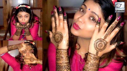 Prathana Behere's Mehendi-Haldi Celebration!