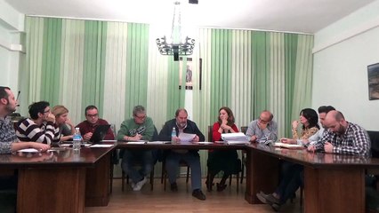 Pleno ayuntamiento de pedrola 31-10-2017
