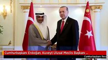 Cumhurbaşkanı Erdoğan, Kuveyt Ulusal Meclis Başkanı El-Ganim'i Kabul Etti