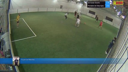 Faute de Maxime - Schneider Electric Vs Pompiers de Chauvigny  - 13/11/17 21:00 - LIGUE 2