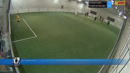 But de Brice (5-12) - Schneider Electric Vs Pompiers de Chauvigny  - 13/11/17 21:00 - LIGUE 2