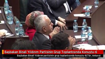 Başbakan Binali Yıldırım Partisinin Grup Toplantısında Konuştu-6