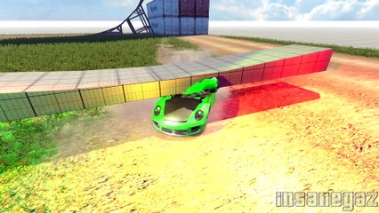 BeamNG Drive Porsche 911 GT2 v4.1 Crash Testing #29 - YouTube