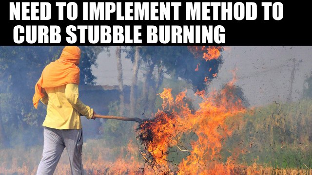 Delhi Smog : Alternatives need to be implemented to stop stubble burning | Oneindia News