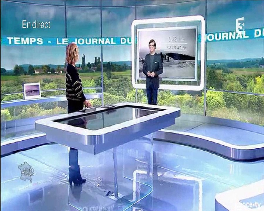 Intervention de Alexis Jannot dans l'émission Météo à la Carte du Vendredi 10 Novembre 2017 sur France 3 National