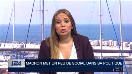 France : Macron met un peu de social dans sa politique
