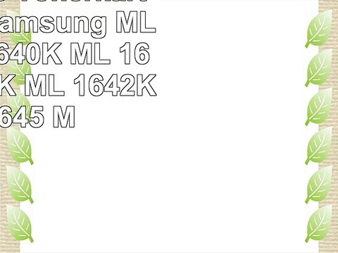 Kompatible Tonerkartusche für Samsung ML 1640 ML 1640K ML 1641 ML 1641K ML 1642K ML 1645