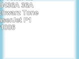 2 Pack Cool Toner kompatibel CB436A 36A CB436AD Schwarz Toner für HP LaserJet P1005 P1006