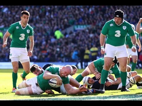 Super Paul O'Connell Try, Scotland v Ireland, 21st March 2015