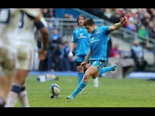 Tommaso Allan Penalty - France v Italy 9th February 2014