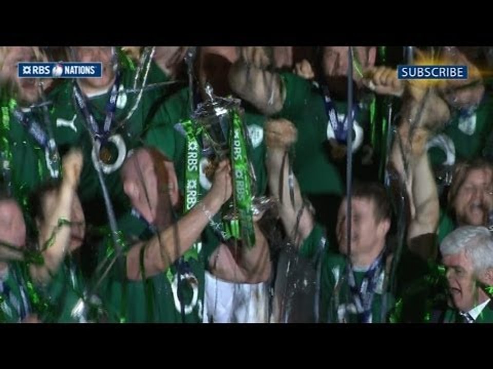 Ireland are RBS 6 Nations Champions 2014 - 15th March 2014
