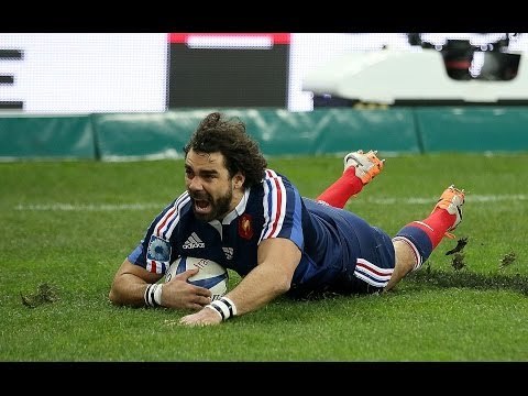 Brilliant 1st Minute Huget Try - France v England 1st February 2014