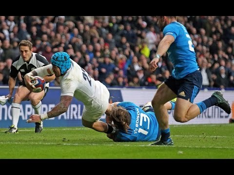 Nowell scores fantastic team try in the corner | RBS 6 Nations