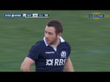 Greig Laidlaw 2nd Penalty - Italy v Scotland 22nd February 2014