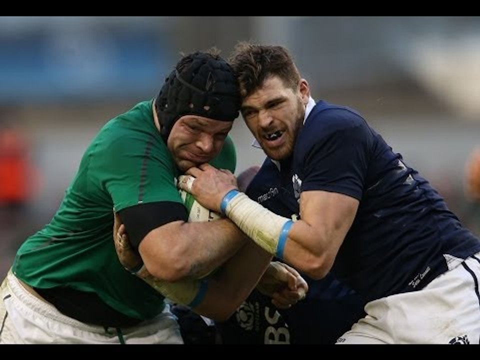 Ireland v Scotland Second Half Highlights 02 Feb 2014