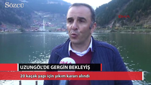 Uzungöl’de gergin bekleyiş