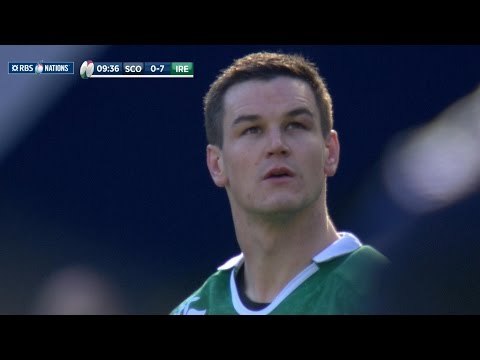 Jonathan Sexton 1st Penalty, Scotland v Ireland, 21st March 2015