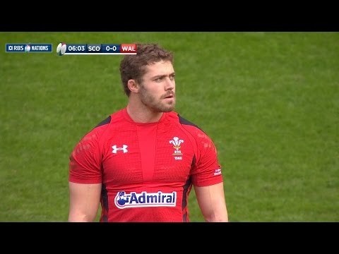 Leigh Halfpenny Penalty, Scotland v Wales, 15th Feb 2015