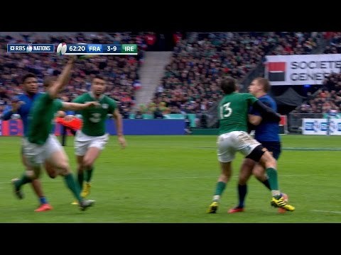Trimble's hand saves Ireland after huge wave of French attacks | RBS 6 Nations