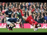 Finn Russell Yellow Card, Scotland v Wales, 15th Feb 2015