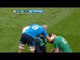 Parisse checks on Sexton after late tackle! | RBS 6 Nations