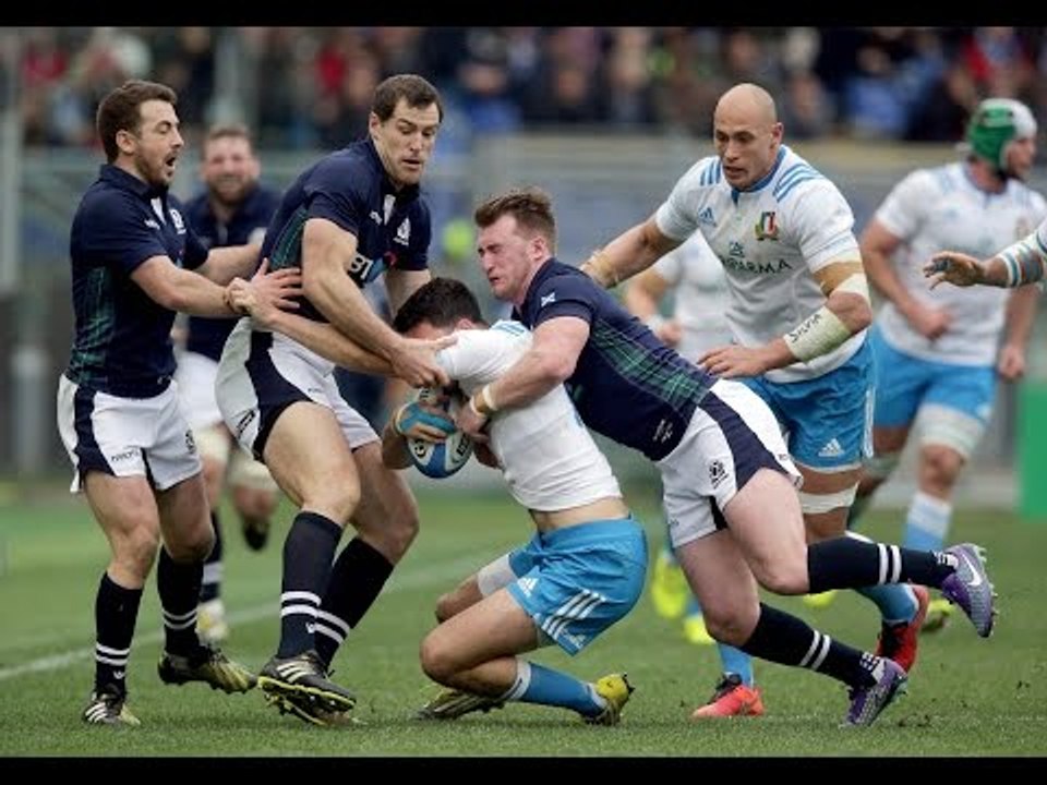 Scottish defence holds strong to keep Italy out! | RBS 6 Nations