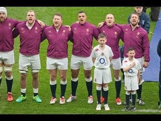 English National Anthem, England v Italy, 14th Feb 2015