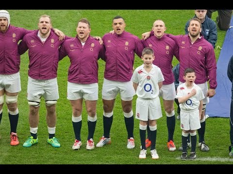 English National Anthem, England v Italy, 14th Feb 2015
