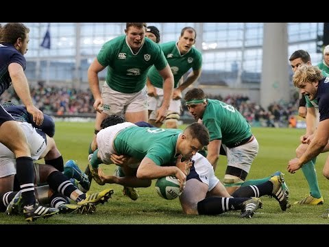 Conor Murray snipes over for Ireland try! | RBS 6 Nations