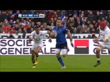 Typical French flair with length of field break! | RBS 6 Nations