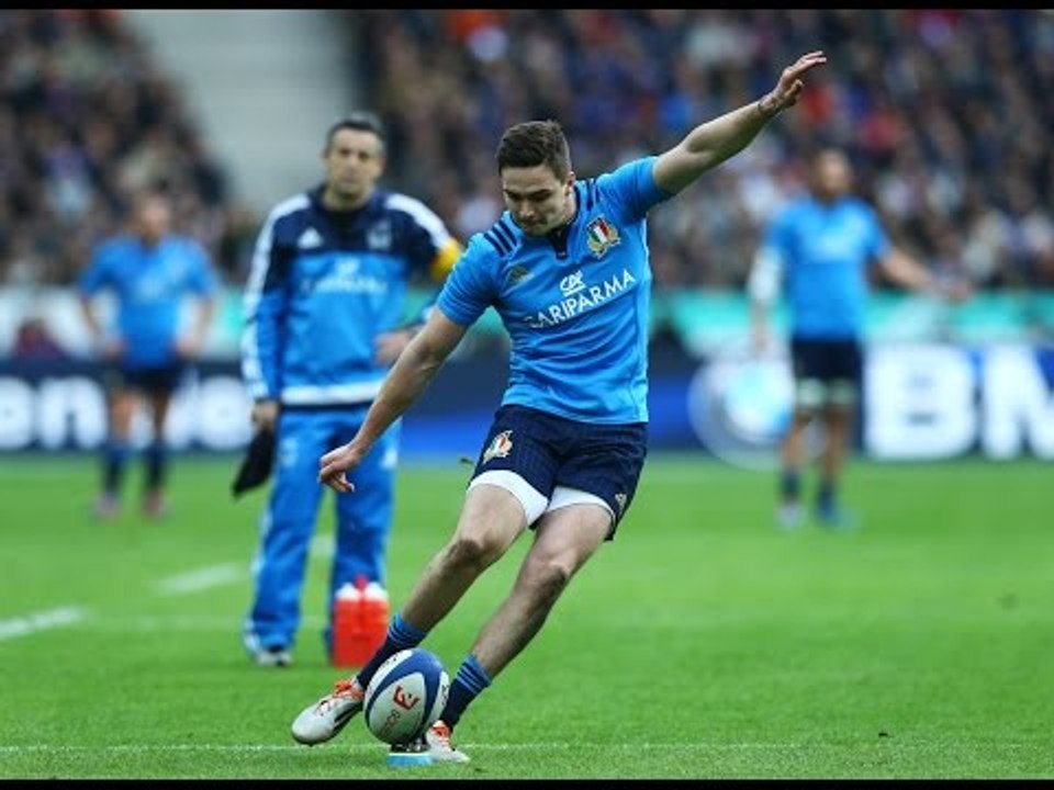 Carlo Canna penalty extends Italy lead after scrum penalty| RBS 6 Nations