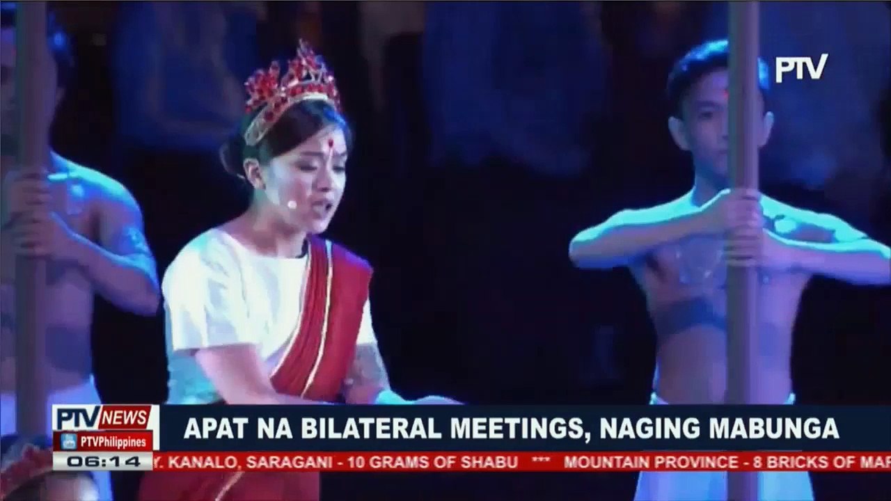 Apat na bilateral meetings, naging mabunga  #ASEAN2017