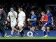 Foot trip by James Haskell earns Yellow Card, England v France, 21st March 2015