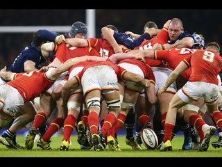 Wales dominate at scrum time! | RBS 6 Nations