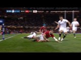 Amazing 2nd try for Alex Cuthbert, Wales v England 16 March 2013