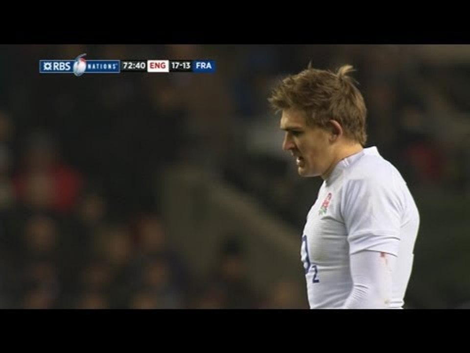 Toby Flood Penalty Extends Englands Lead to 20-13