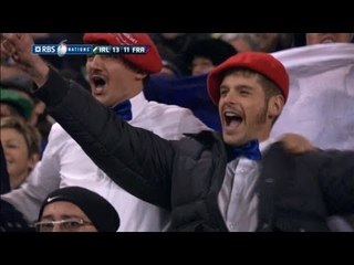 Louis Picamoles Try Levels the match, Ireland v France 09 March 2013