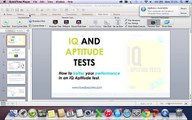 IQ and Aptitude Tests - Sample test questions, explanations and answers with insider tips