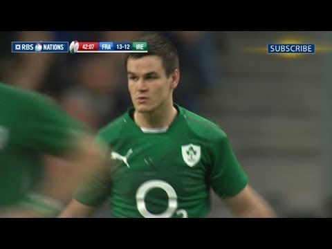 Jonathan Sexton Missed Penalty - France v Ireland 15th March 2014