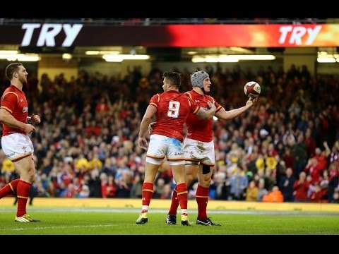 Davies scores super try after Wales run length of the field! | RBS 6 Nations