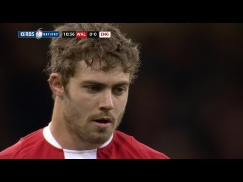 Leigh Halfpenny Penalty Opens the Scoring, Wales v England 16 March 2013