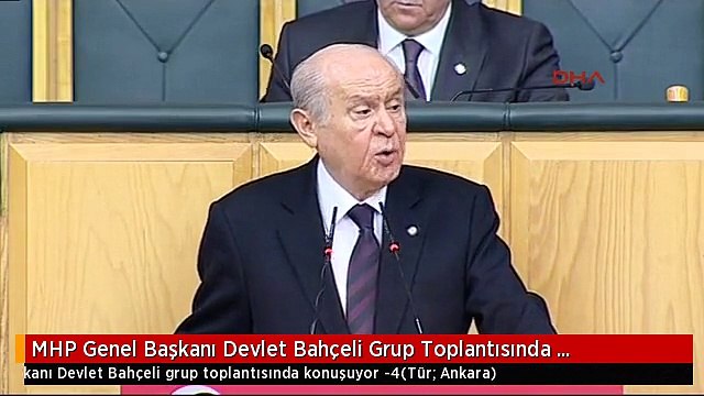 MHP Genel Başkanı Devlet Bahçeli Grup Toplantısında Konuşuyor -4
