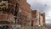 Vandallar tarihi Hızır İlyas Köşkü’nü tahrip etti, duvarlarını boyadı