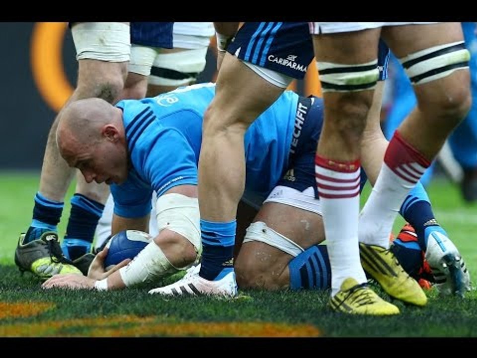Parisse try! Italy maul France over the line in Paris! | RBS 6 Nations