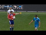 Edoardo Gori Yellow Card for Obstruction, England v Italy, Rugby 10 March 2013