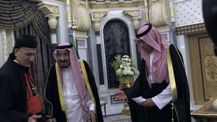 الملك سلمان والبطريرك الراعي يؤكدان على دور الاديان في "نبذ الارهاب"