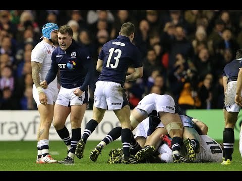 Stuart Hogg Wins an important penalty | RBS 6 Nations