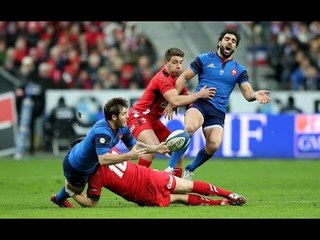 Huget Tackle, France v Wales, 28th Feb 2015
